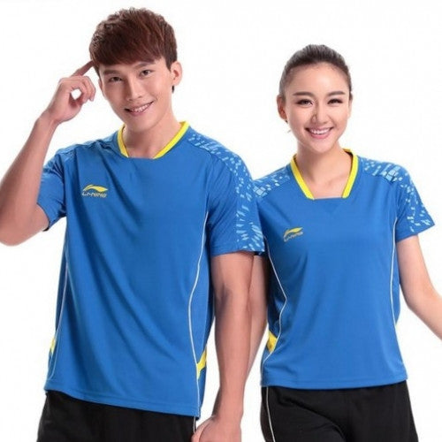 Couple Model Men And Women Quick Dry Lining Sport Game Badminton Shirts