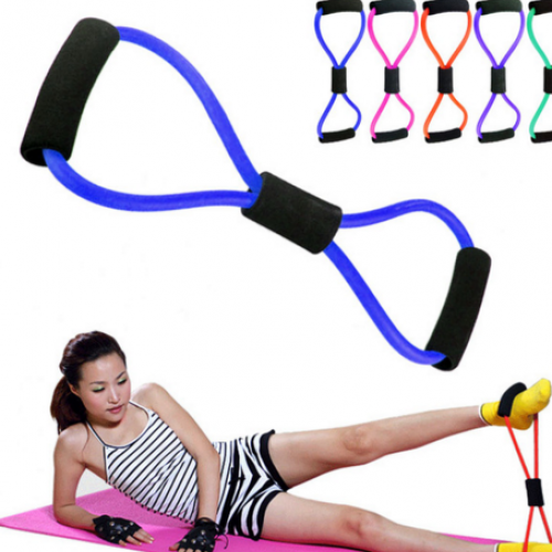 Yoga Tube body bands elastic spring exerciser Resistance Bands